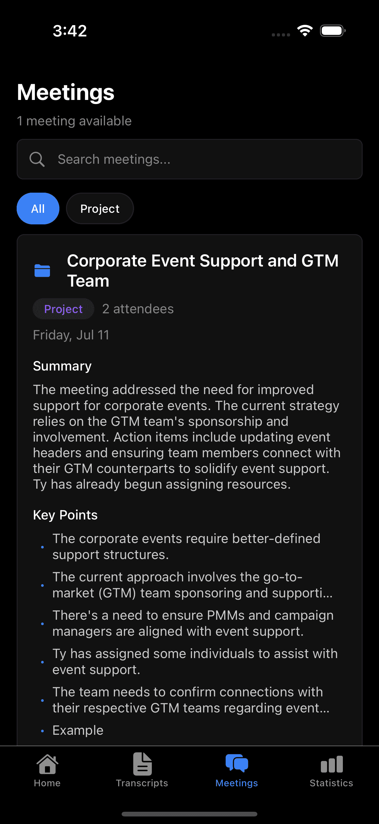 RapidNote Interface 6